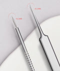 Stainless steel blackhead extractor kit by Glow Ritual