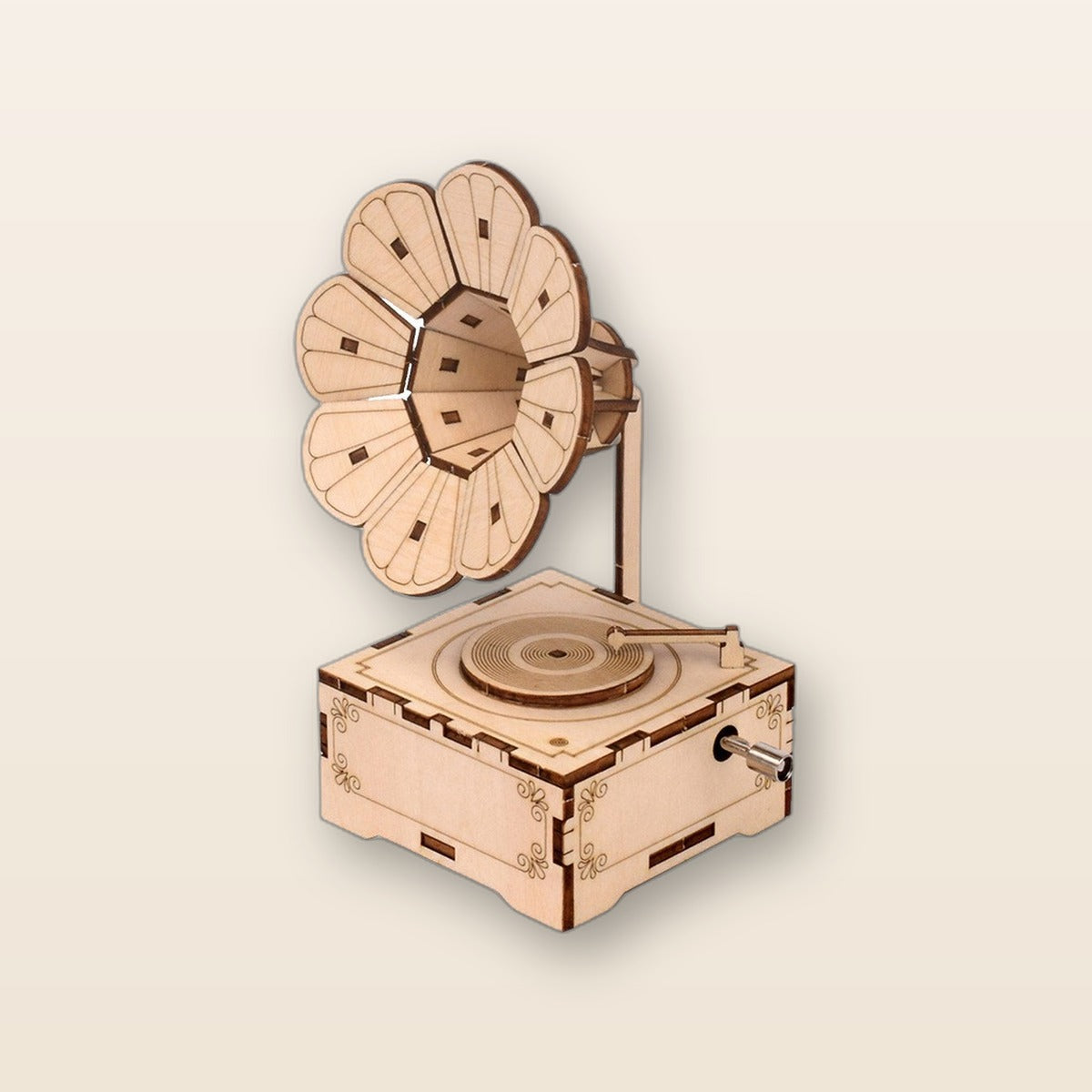 3D wooden puzzle music box by Glow Ritual