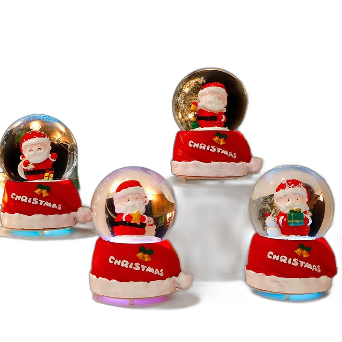 Christmas snow globe by Glow Ritual