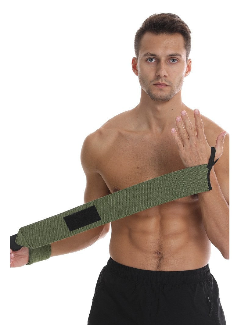 Adjustable gym wrist wraps pair by Glow Ritual