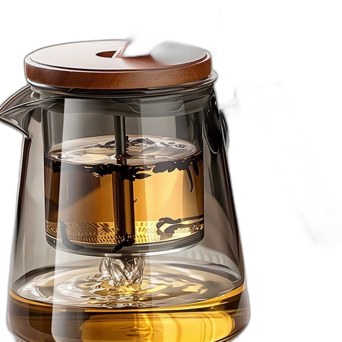 Glass press teapot by Glow Ritual