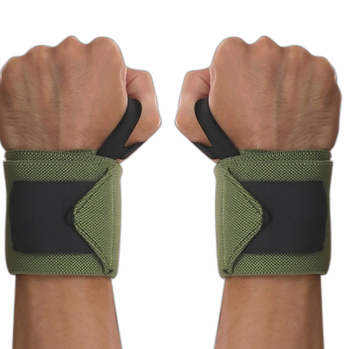 Adjustable gym wrist wraps pair by Glow Ritual