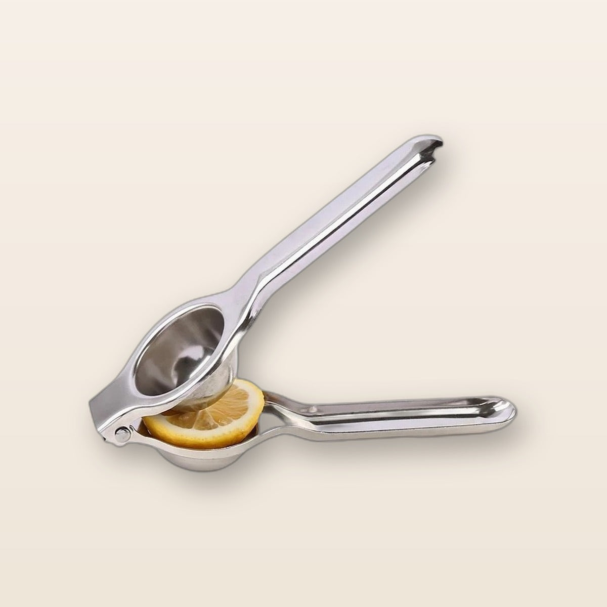 Stainless steel lemon squeezer by Glow Ritual
