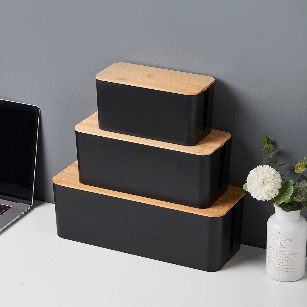 Cable management box by Glow Ritual