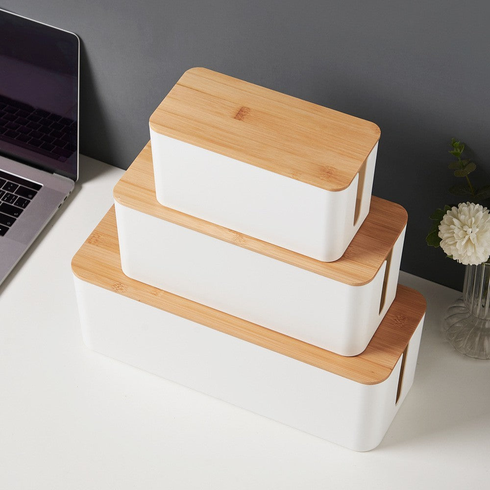 Cable management box by Glow Ritual