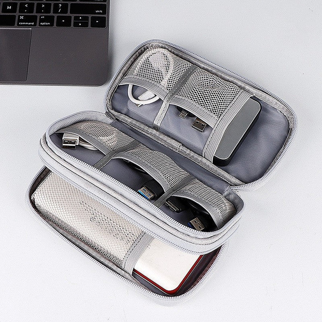 Electronics organizer pouch by Glow Ritual