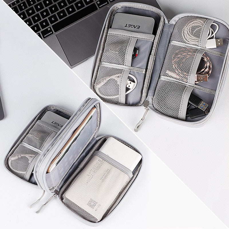 Electronics organizer pouch by Glow Ritual