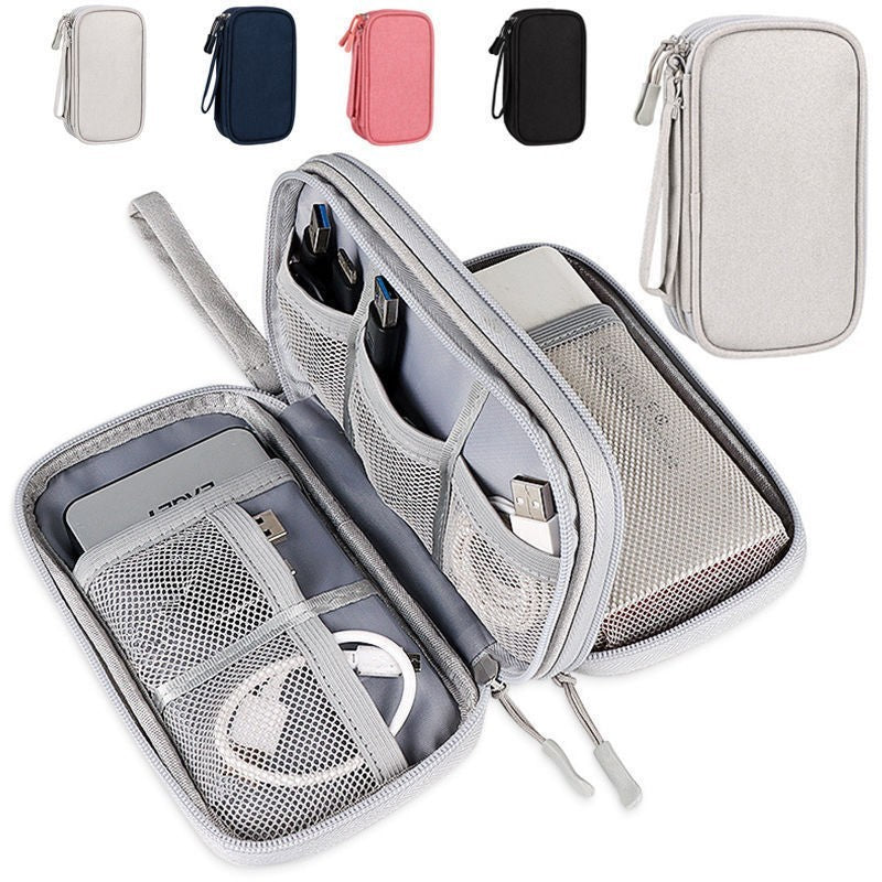 Electronics organizer pouch by Glow Ritual