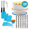 Cake decorating turntable set by Glow Ritual