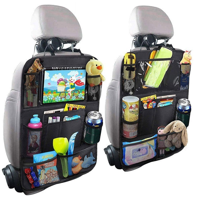 Car backseat organizer by Glow Ritual