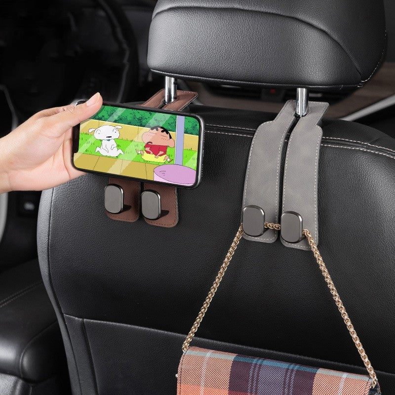Car headrest hooks by Glow Ritual