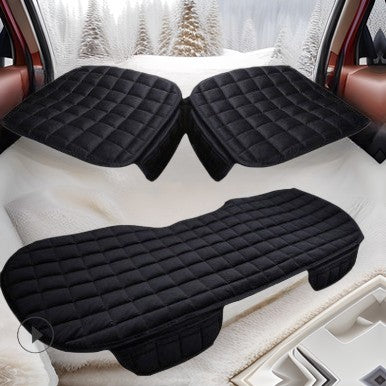 Plush car seat cushion by Glow Ritual