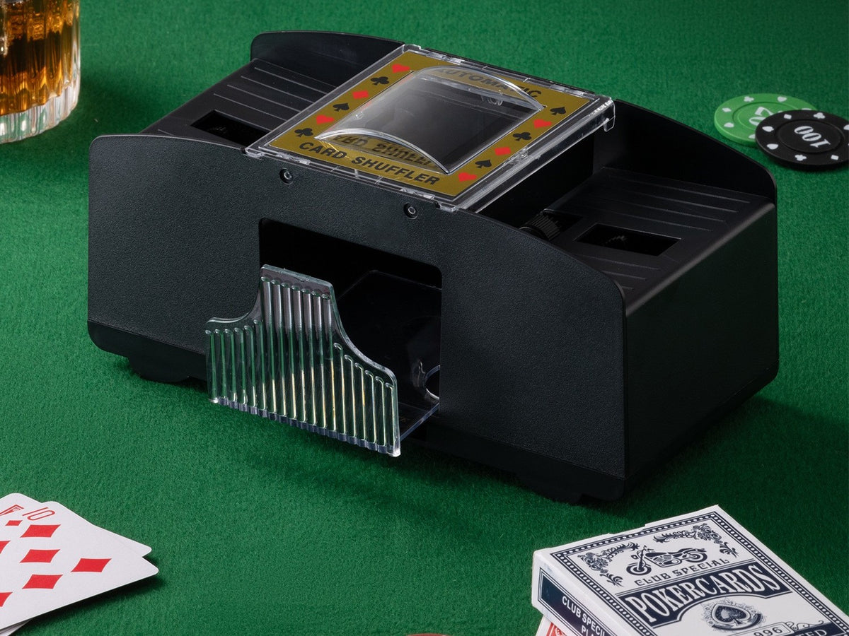 Automatic card shuffler by Glow Ritual
