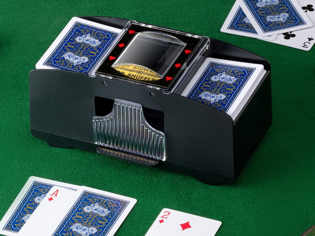 Automatic card shuffler by Glow Ritual