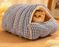 Cat cave bed by Glow Ritual