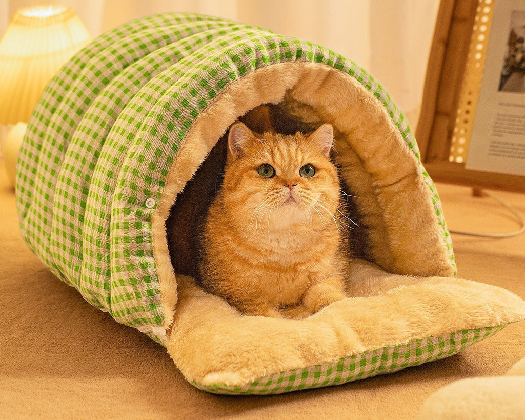 Cat cave bed by Glow Ritual