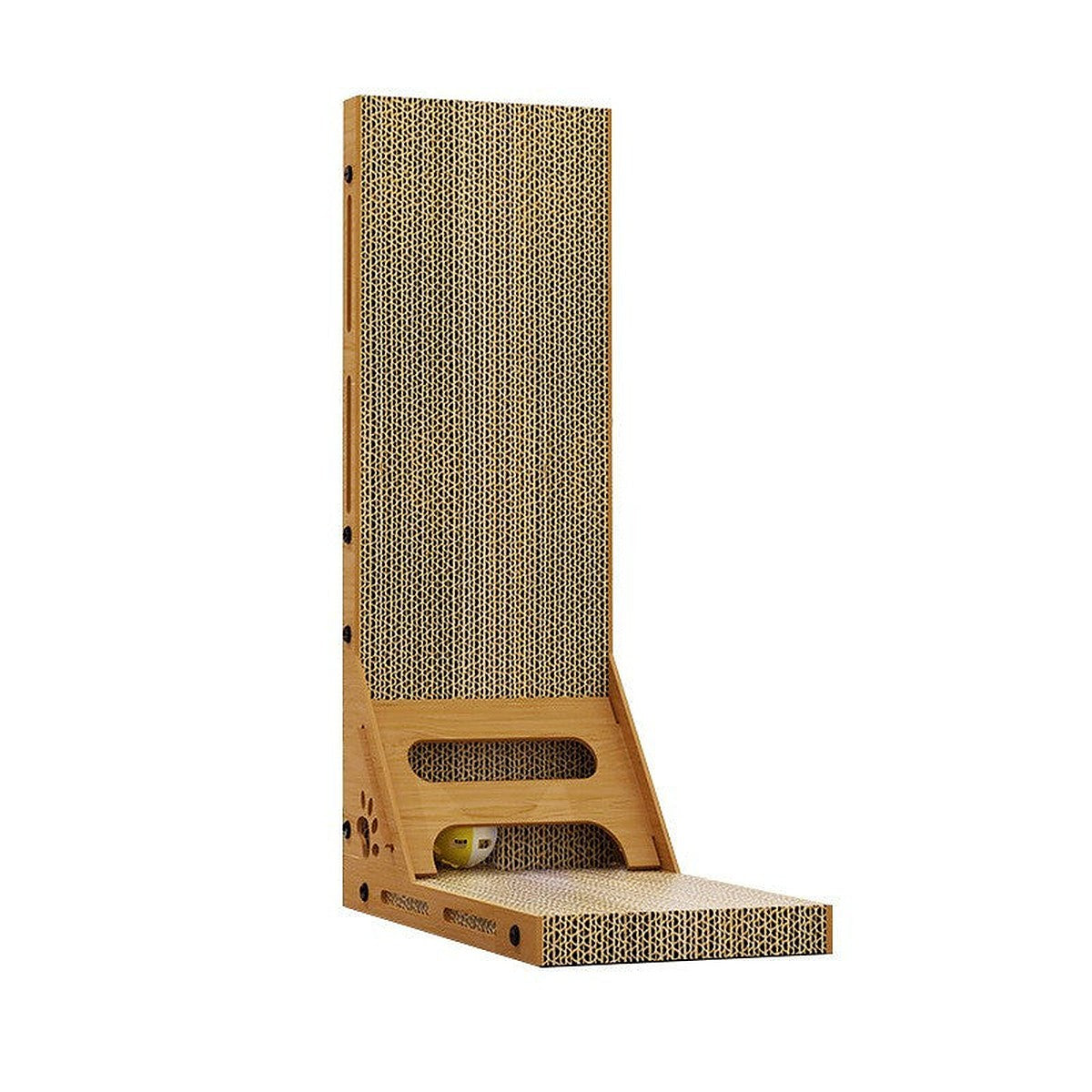 L-shaped cat scratcher by Glow Ritual