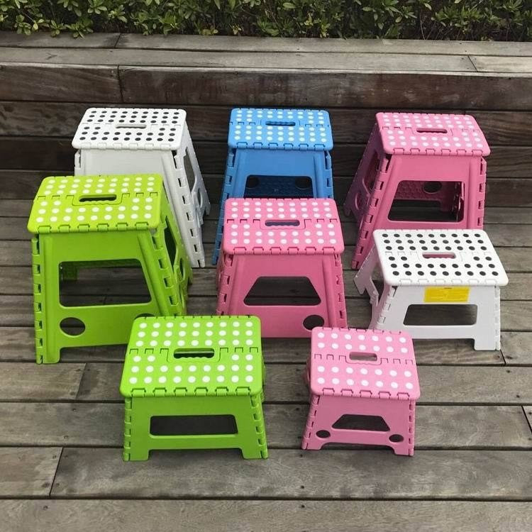 Folding shower stool by Glow Ritual