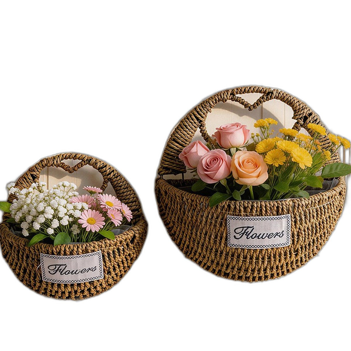 Woven wall basket by Glow Ritual