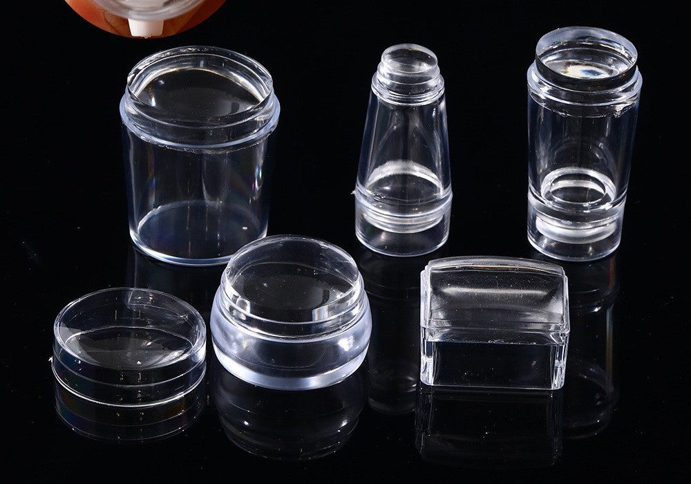 Clear silicone nail stamping kit by Glow Ritual