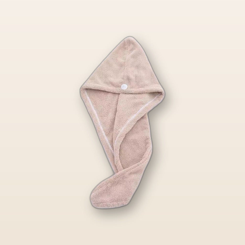 Microfiber hair towel wrap by Glow Ritual