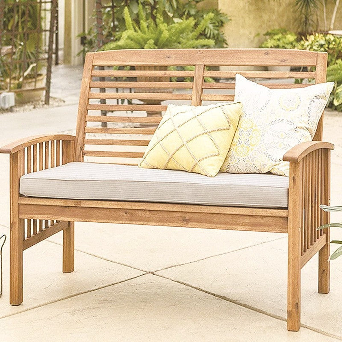 Corduroy square chair cushion by Glow Ritual