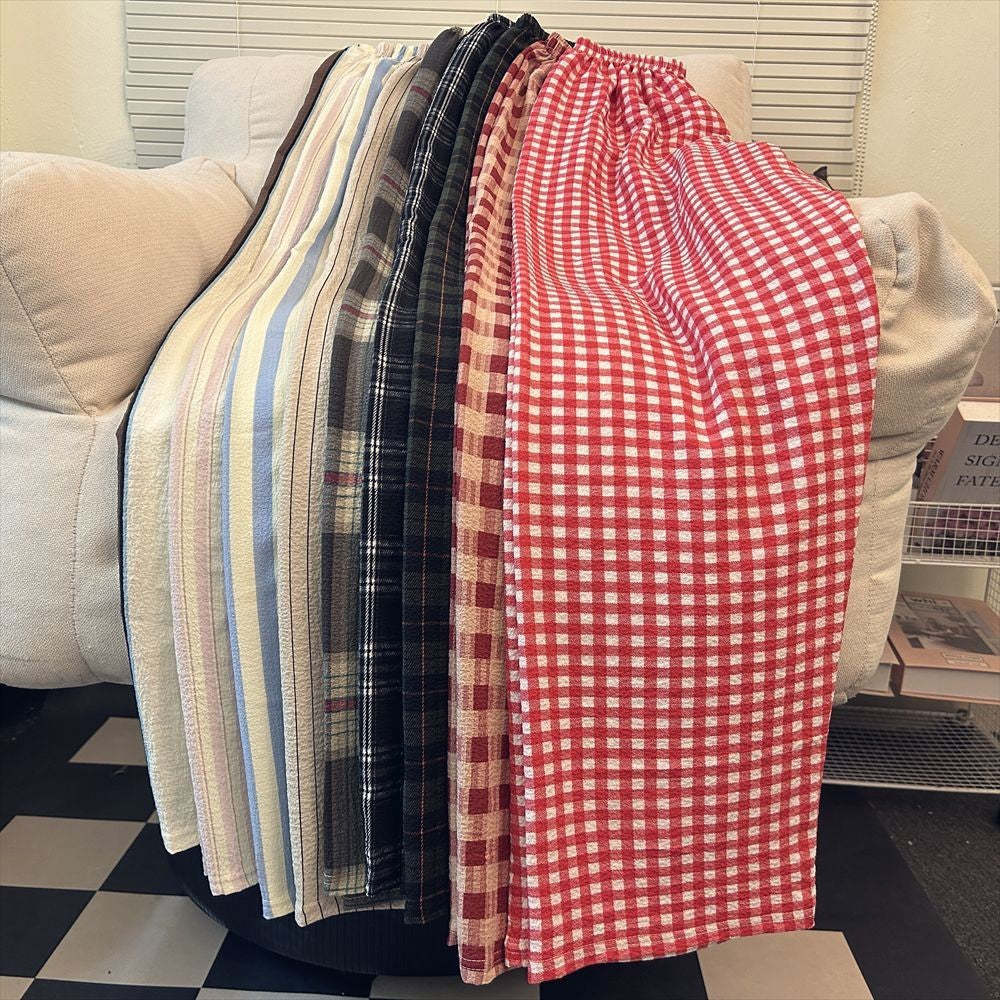 Plaid flannel pajama pants by Glow Ritual