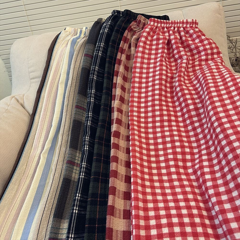 Plaid flannel pajama pants by Glow Ritual