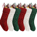 Knit Christmas stocking by Glow Ritual
