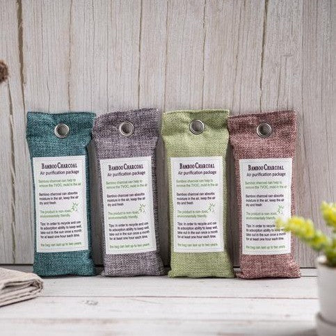 Bamboo charcoal bags by Glow Ritual