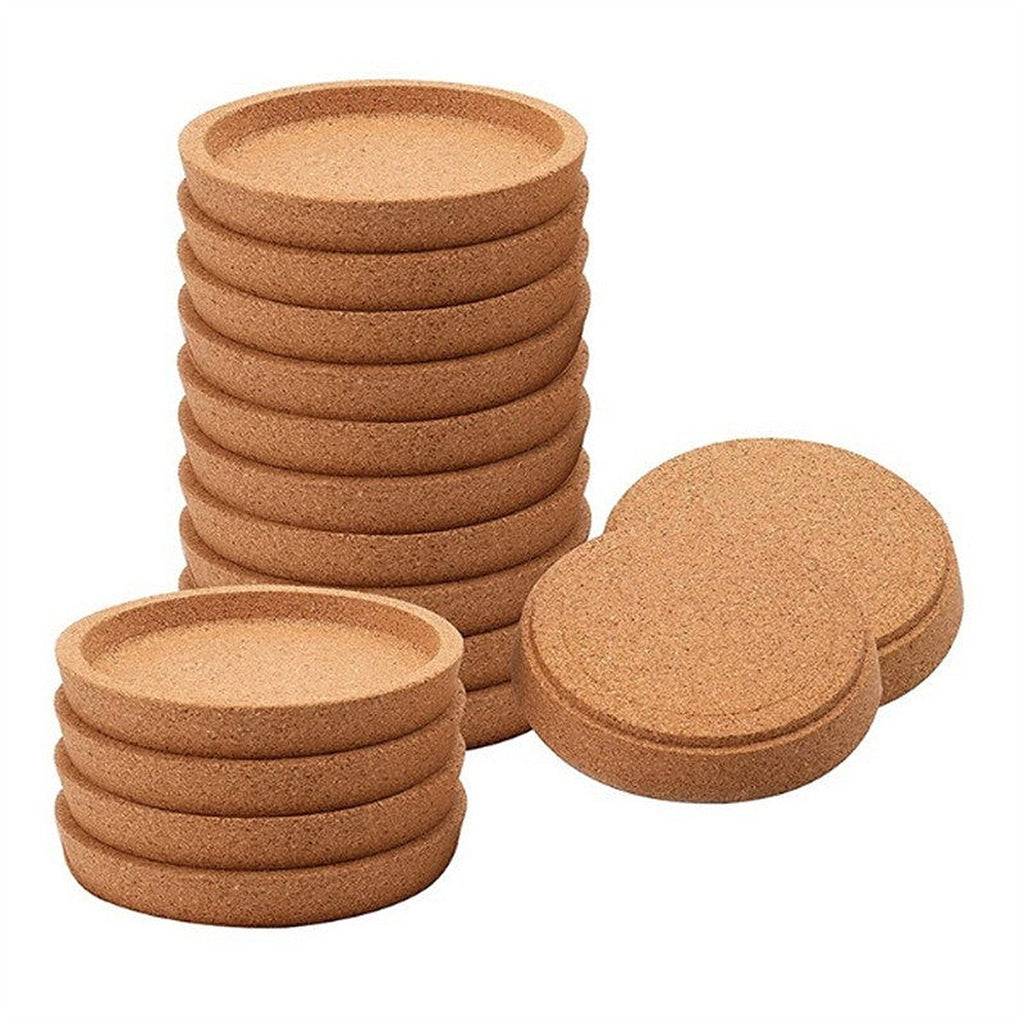 Cork coaster set by Glow Ritual