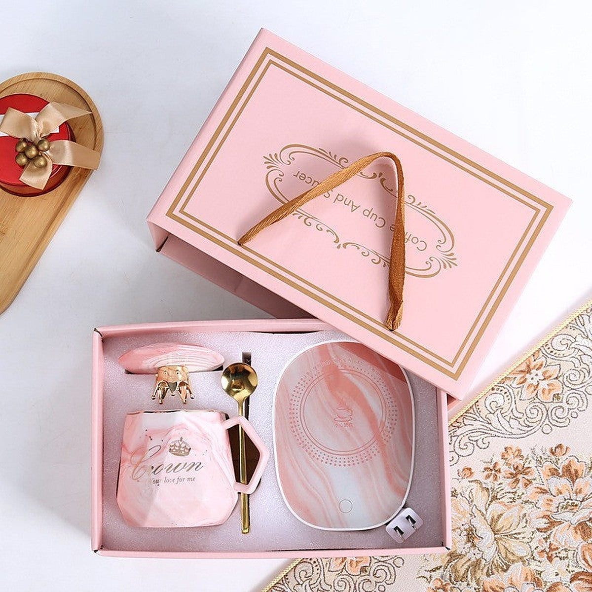 Mug warmer gift set by Glow Ritual