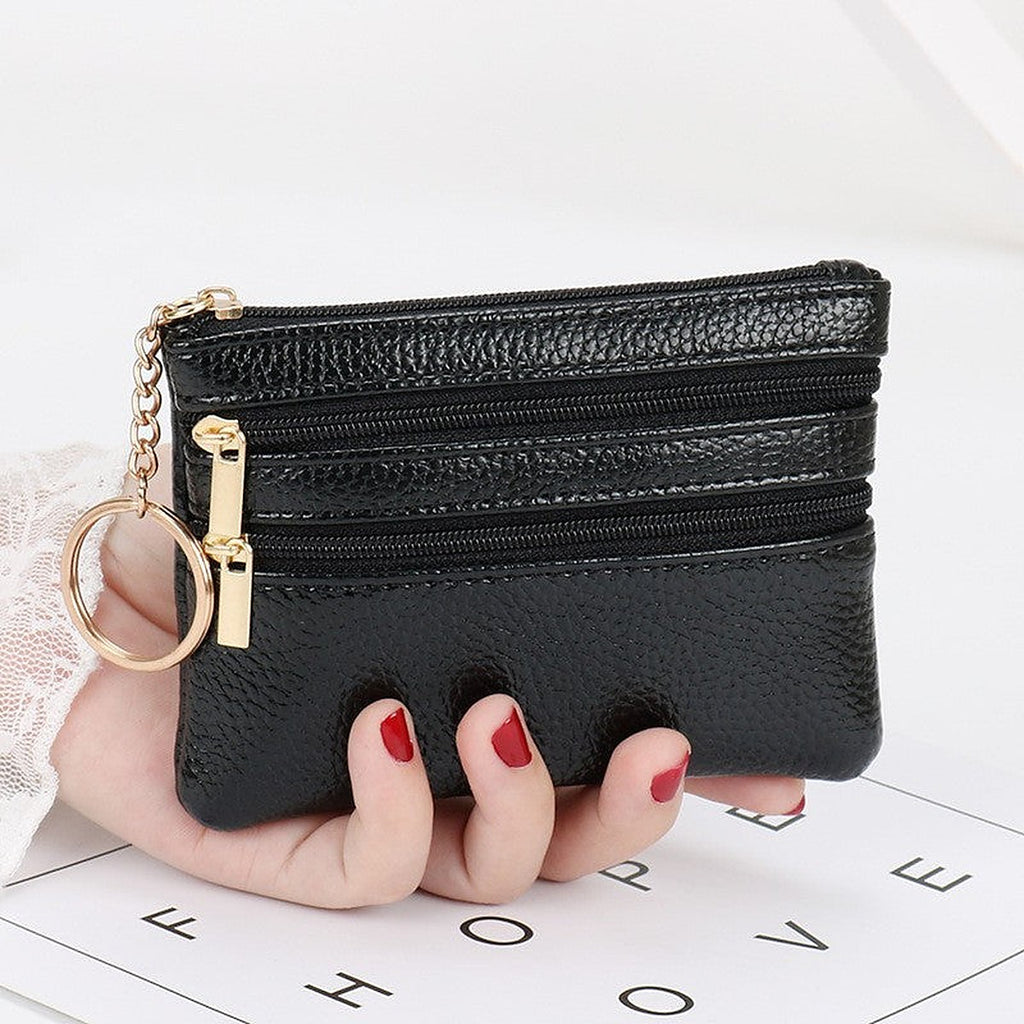 Leather coin purse by Glow Ritual