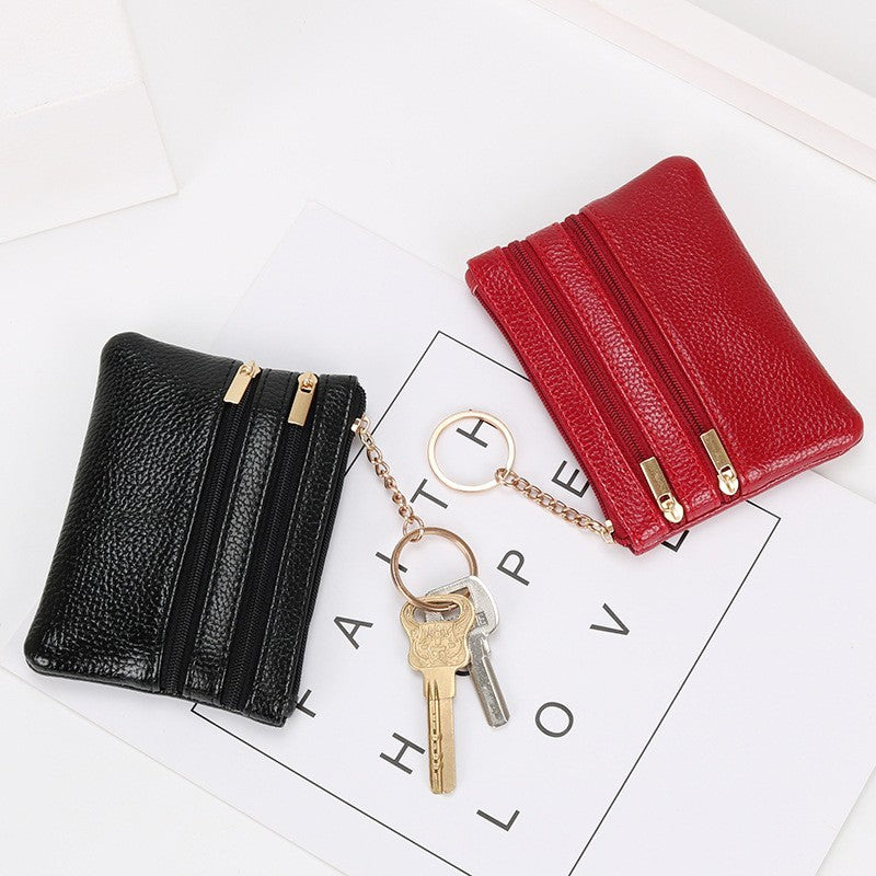 Leather coin purse by Glow Ritual