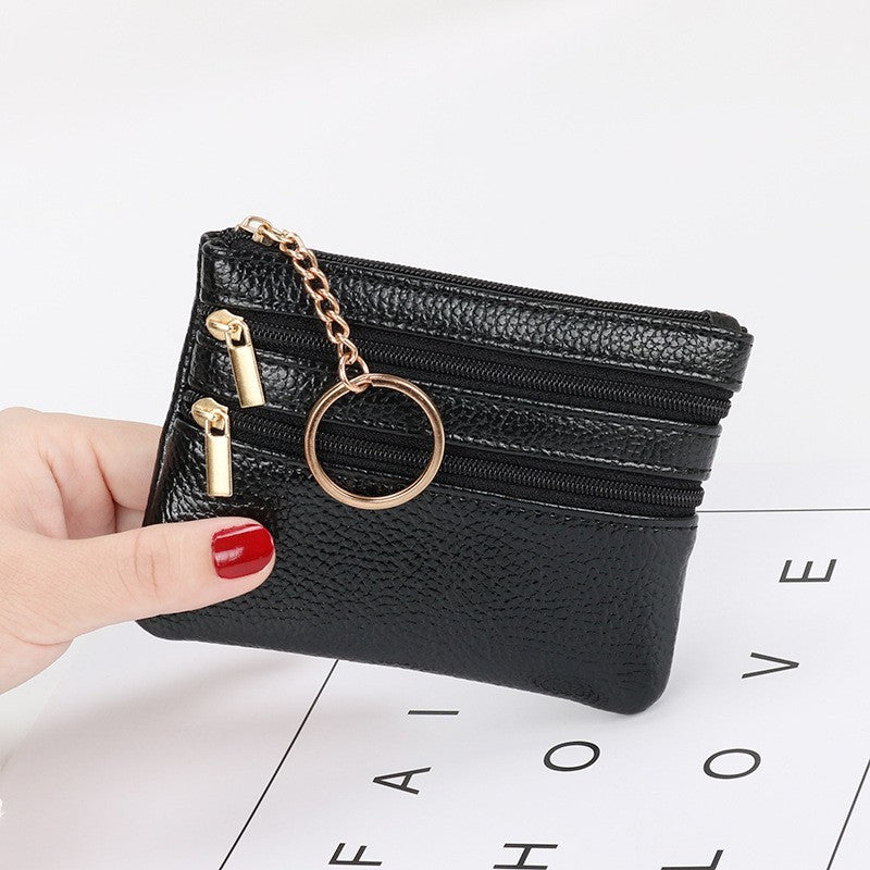 Leather coin purse by Glow Ritual