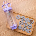 Cookie press gun set by Glow Ritual