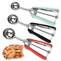 Stainless steel cookie scoop by Glow Ritual