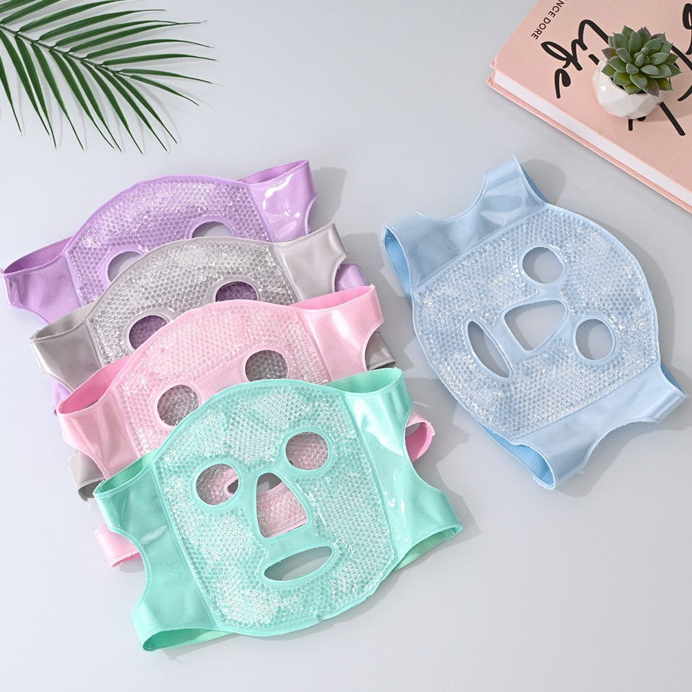Cooling gel bead face mask by Glow Ritual