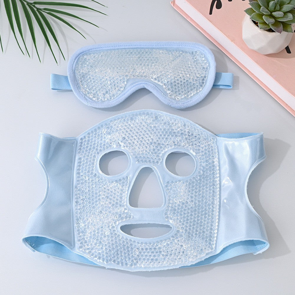 Cooling gel bead face mask by Glow Ritual