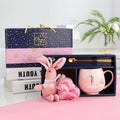 Mr and Mrs marble mug set by Glow Ritual
