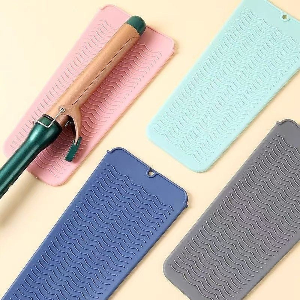 Heat-resistant curling iron bag by Glow Ritual