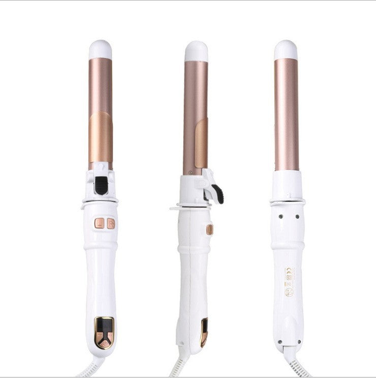 Auto rotating curling iron by Glow Ritual
