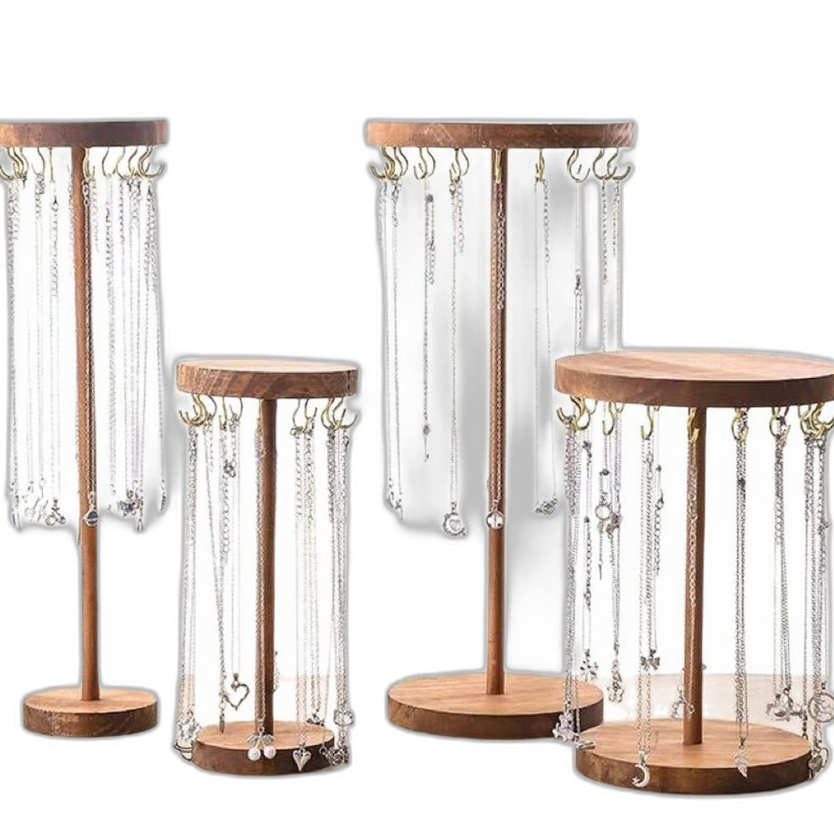 Rotating necklace stand by Glow Ritual