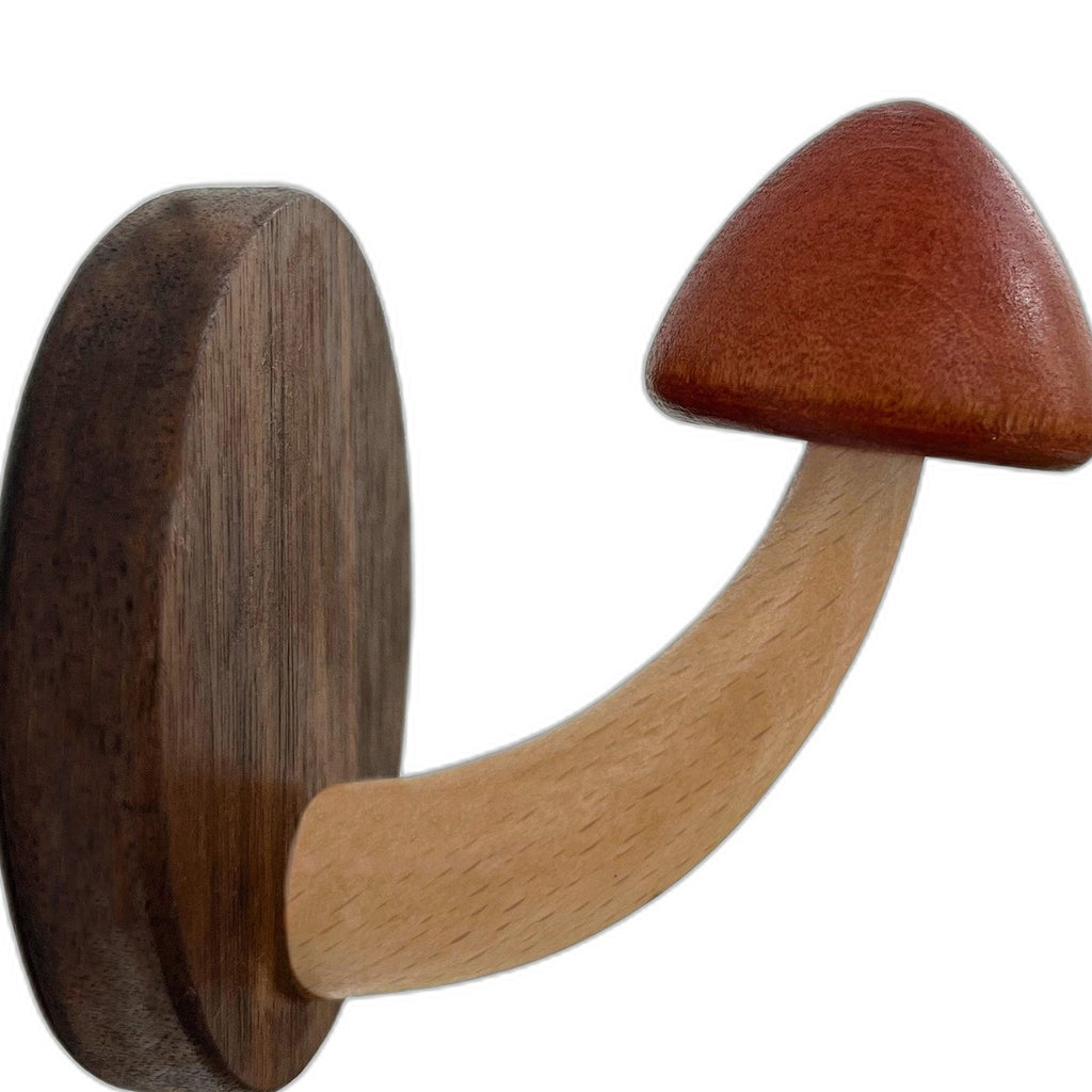 Mushroom wall hook by Glow Ritual