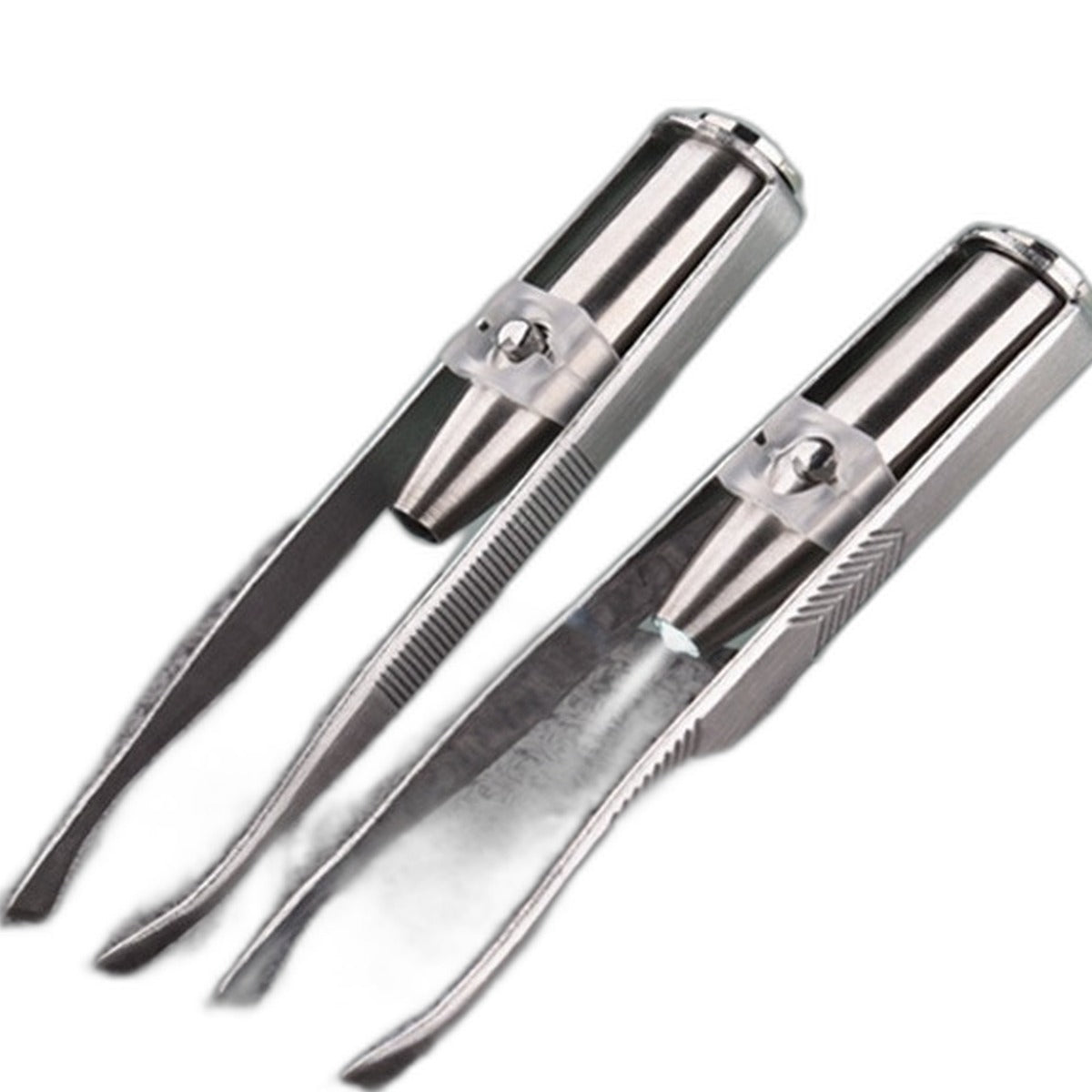 LED lighted tweezers by Glow Ritual