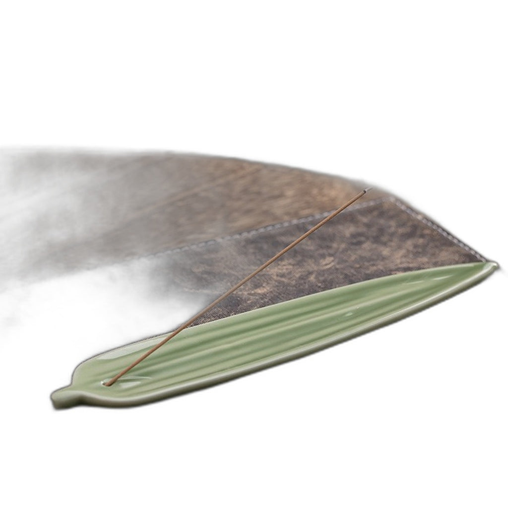 Ceramic incense holder by Glow Ritual
