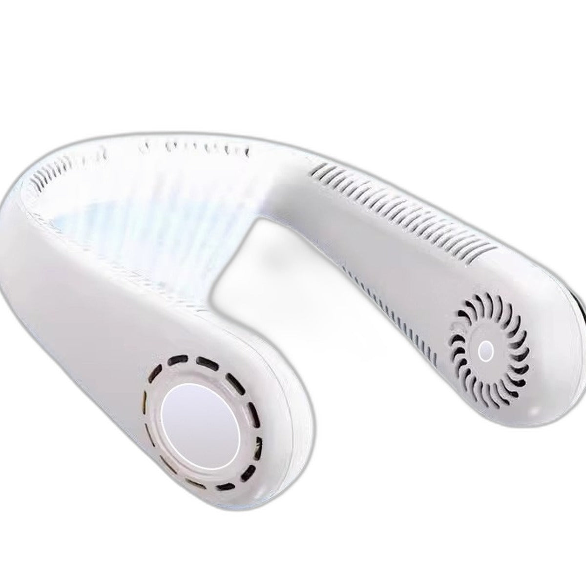 Bladeless neck fan by Glow Ritual