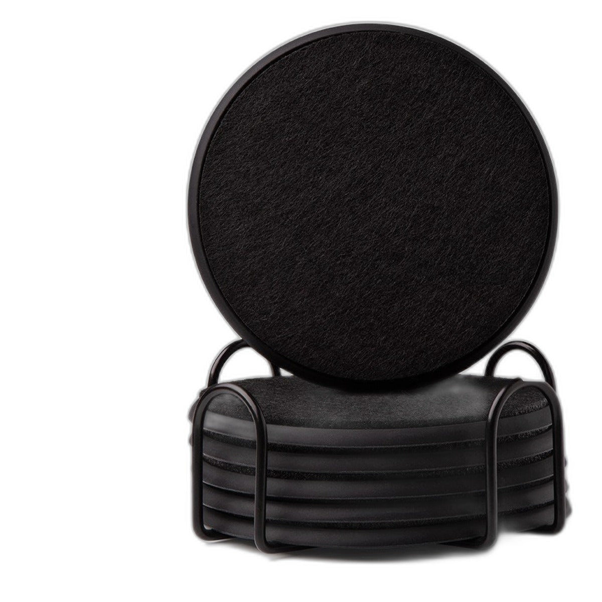 Felt and silicone coasters set by Glow Ritual