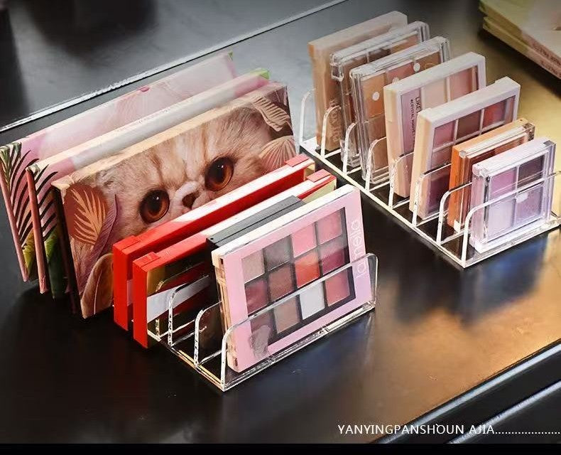 Acrylic eyeshadow palette organizer by Glow Ritual