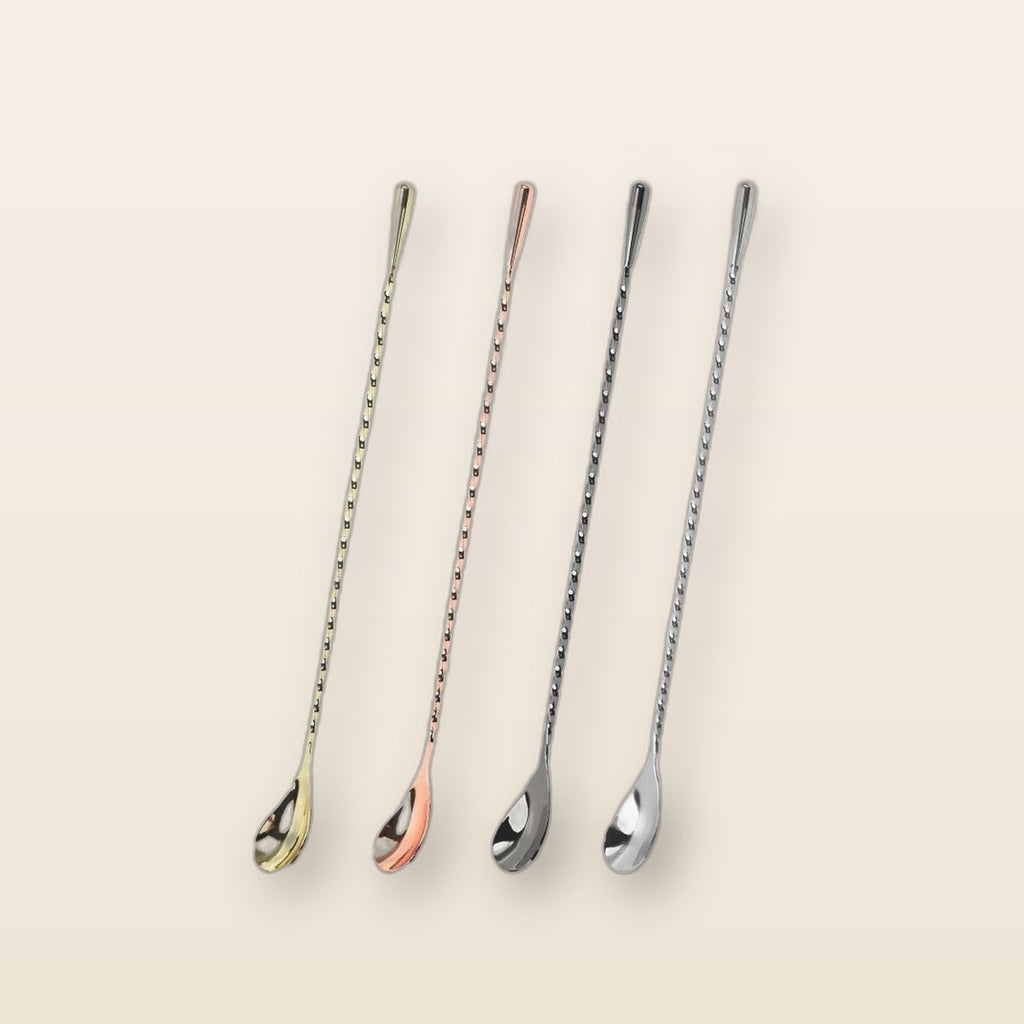 Stainless steel bar spoon by Glow Ritual